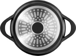 Smile 10 Delige Pannenset - Antiaanbaklaag - Vaatwasser Bestendig - Zwart -Keukenpotten Winkel 1200x890 3