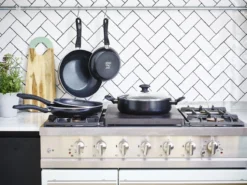 GreenChef Diamond Wokpan 28cm - Zwart - Inductie - PFAS-vrij -Keukenpotten Winkel 1200x899 4