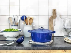 BK Bourgogne Braadpan Ø 24 Cm - Blauw - Gietijzer - Inductie -Keukenpotten Winkel 1200x900 66