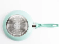 VitaVerde Expert Koekenpannenset Ø 20cm + Ø 24cm + Ø 28cm - Turquoise - Inductie - PFAS-vrij -Keukenpotten Winkel 1200x901 6