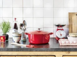 BK Bourgogne Braadpan Ø 24 Cm - Rood - Gietijzer - Inductie -Keukenpotten Winkel 1200x901 9