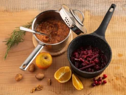 Sola Steelpan Fair Cooking - Ø 18 Cm - Zwart/wit - Aluminium - Antiaanbaklaag -Keukenpotten Winkel 1200x906 19