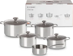 LE CREUSET - RVS Plus - Pannenset 5-delig -Keukenpotten Winkel 1200x915 1