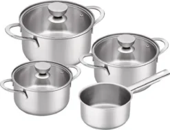 Brabantia Futura Kookpannenset - 4 Delig - RVS