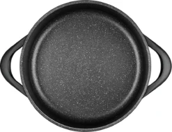 Smile 10-Delige Pannenset - Anti Aanbaklaag - Vaatwasser Bestendig - Zwart - MGK-17 -Keukenpotten Winkel 1200x921