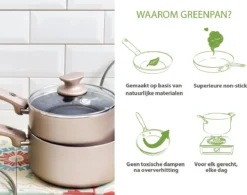 GreenPan Cambridge Inductie Grillpan - Ø 28 Cm - PFAS-vrij - Brons -Keukenpotten Winkel 1200x945 6