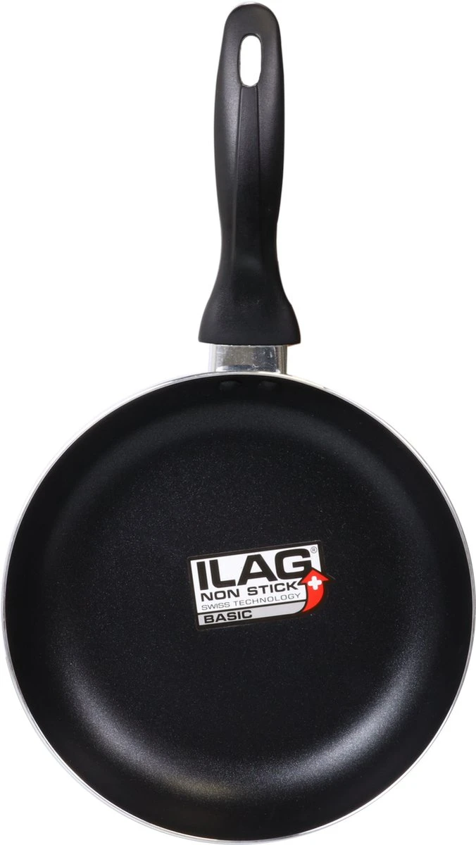 Löwenthal Hoogwaardige Koekenpan Set - 3 Stuks - PFOA Vrije Anti-aanbaklaag - Zwart 3 Löwenthal Hoogwaardige Koekenpan Set - 3 Stuks - PFOA Vrije Anti-aanbaklaag - Zwart - Afbeelding 3