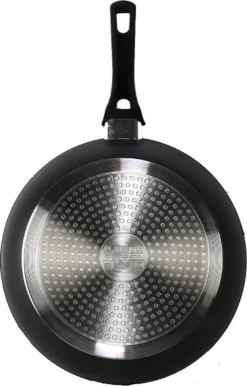 Koekenpan Zwart Ø 24cm Met Deksel - Voor Alle Warmtebronnen, Ook Inductie 3 Koekenpan Zwart Ø 24cm Met Deksel - Voor Alle Warmtebronnen, Ook Inductie -Keukenpotten Winkel 768x1200