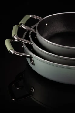 Primecook - Braadpan / Hapjespan Met Deksel - Ø 28 Cm - PFAS-vrij - Inductie - Ecoshield -Keukenpotten Winkel 797x1200