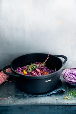 Tefal Trattoria Braadpan - Ø28 Cm - Inclusief Deksel -Keukenpotten Winkel 800x1200 24