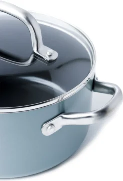 GreenPan Mayflower Pannenset - 5-delig + 5 Accessoires - Lichtblauw - Inductie - PFAS-vrij -Keukenpotten Winkel 817x1200