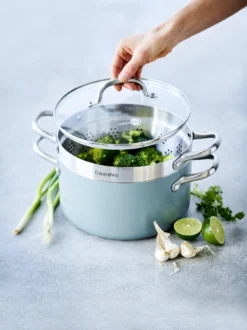 GreenPan Mayflower Pannenset - 5-delig + 5 Accessoires - Lichtblauw - Inductie - PFAS-vrij -Keukenpotten Winkel 899x1200 8