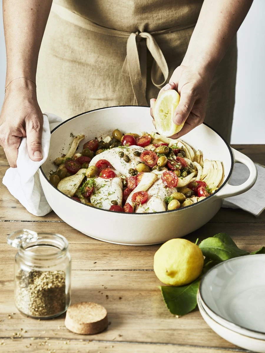 Tefal LOV Lage Braadpan - 3.8L - Ø28 Cm - Beige 7 Tefal LOV Lage Braadpan - 3.8L - Ø28 Cm - Beige - Afbeelding 7