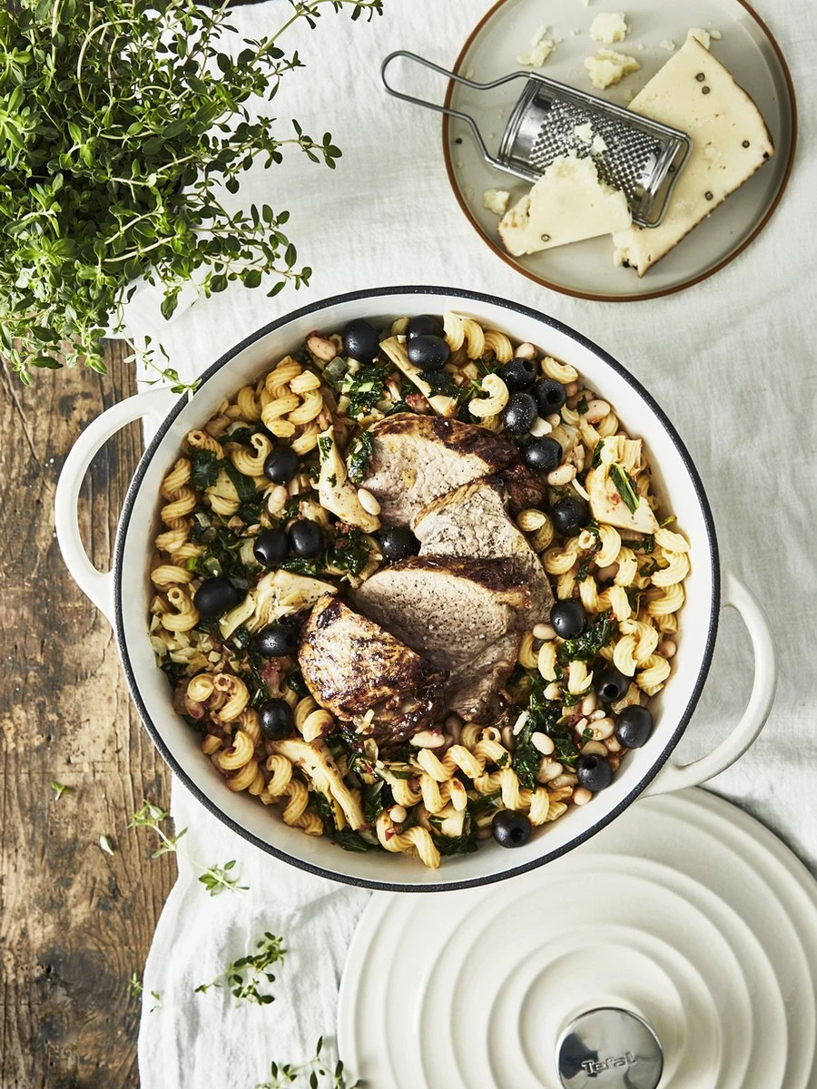 Tefal LOV Lage Braadpan - 3.8L - Ø28 Cm - Beige 12 Tefal LOV Lage Braadpan - 3.8L - Ø28 Cm - Beige - Afbeelding 12