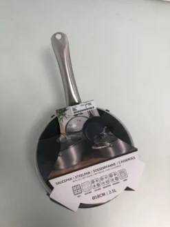 Excellent Houseware Steelpan -18 Cm - Zilver -Keukenpotten Winkel 900x1200 5